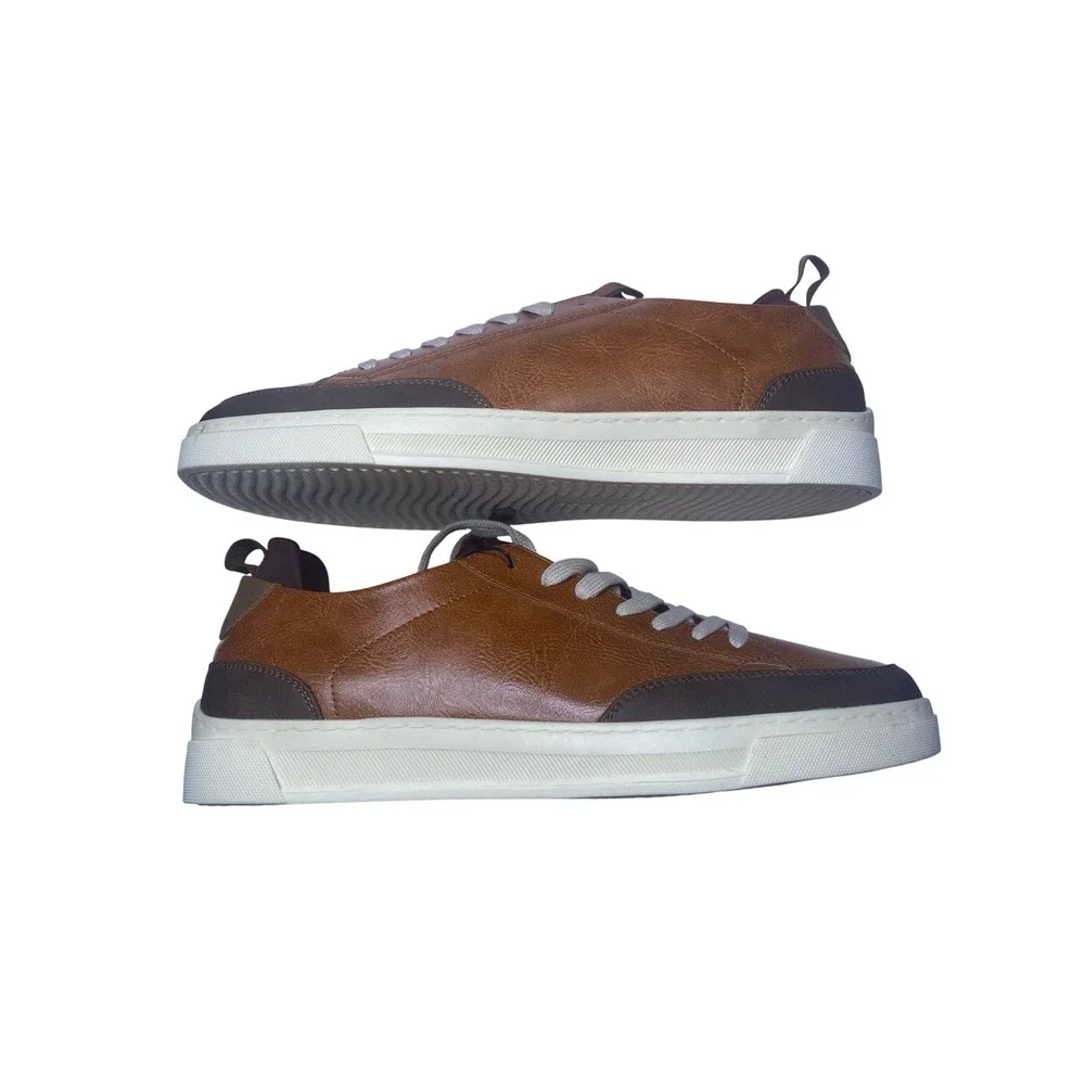 Madden NYC Markk Court Casual Mens Brown Sneakers Size 13 MNMN25AM104